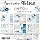 Craft O' Clock FOREVER BLUE - a set of papers 15,25x15,25cm