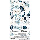 Craft O' Clock FOREVER BLUE - EXTRAS set - FLOWERS