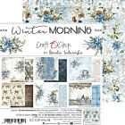 Craft O' Clock WINTER MORNING - a set of papers 15,25x15,25cm