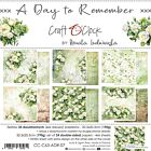 Craft O' Clock A DAY TO REMEMBER - a set of papers 20,3x20,3cm