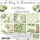 Craft O' Clock A DAY TO REMEMBER - a set of papers 15,25x15,25cm