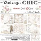 Craft O Clock VINTAGE CHIC a set of papers 20,3x20,3cm 