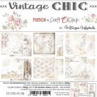 Craft O Clock VINTAGE CHIC a set of papers 15,25x15,25cm 