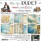 Craft O' Clock HEY, DUDE! - set of BASIC papers 20,3x20,3cm  