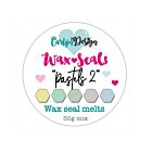 CarlijnDesign Waxzegel melts Pastels 2