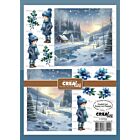 Crealies Knipvel Winter D