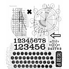 Stampers Anonymous Deconstructed Tim Holtz Cling Stamps (CMS489)