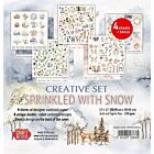 Craft&You Sprinkled with Snow Creative Set (4) 12x12 12 vel CSET03-SWS-4