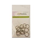 CraftEmotions Klik ringen / boekbindersringen 19mm 12 st. 