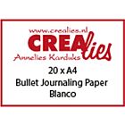 Crealies Basis A4 bullet journaling paper blanco 20x) A4  