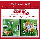 Crealies Cardzz 2x Draaikaart 10,5 X 10,5 cm 