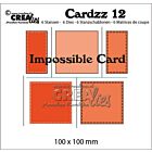Crealies Cardzz no 12 impossible card 100x100mm 