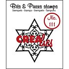 Crealies Clearstamp Bits&Pieces no. 111 Ster B 