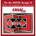 Crealies On The Move Design D max.13,5x27cm 