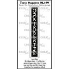 Crealies Texto Negativo Die OPKIKKERTJE - NL (V) NL17V max. 16x91mm