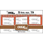 Crealies Xtra Filmstrip golvend horizontaal CLXtra79 36x125mm