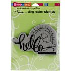 Stampendous Cling Stamp Sunny Hello