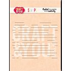 Craft for You Lined Paper Stamps (CS057)
