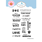 ECD Dog Days Stamps Dog Days Sentiments  (CS442)