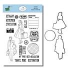 Rest & Relaxation Everyday Memories Let's Go! Stamp and Die Set