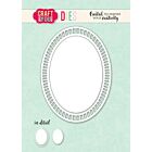 Craft & You Oval Doily Set Dies (CW324)
