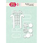 Craft & You Candy Canes Dies (CW369)