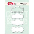 Craft for You Labels Dies (CW393)