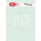 Craft & You Bubble Background Dies (CW411)