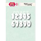 Craft & You Bubble Numbers Dies (CW416)
