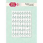 Craft & You Rhombus Background Dies (CW368)