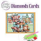 Dotty Designs Diamond Cards -Â Teddybear on Train