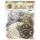Stamperia Gardens of Time Die Cuts Assorted (38pcs) by Antonis Tzanidakis (DFLDC130) - Gardens of Time Die Cuts Assorted (38pcs) by Antonis Tzanidakis (DFLDC130)