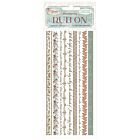 Stamperia Venice City of Art Rub-On 4x8,5 Inch Stripes (DFLRB171)