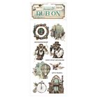 Stamperia Voyages Fantastiques Rub-On 4x8,5 Inch Mechanical Wonders (DFLRB192)