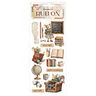 Stamperia Family Rub-On 8,33x2,36 Inch Happy Moments (DFLRB216)