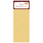 Stamperia Vintage Golden Transfer Writing (DFLRGT01)