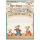 Stamperia Family A6 Mini Rice paper (8pcs) (DFSA6X03)