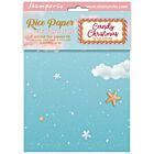 Stamperia Candy Christmas A6 Rice Paper Backgrounds (8pcs) (DFSAK6043)