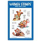 Whimsy Stamps Red Panda Beach