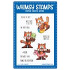 Whimsy Stamps Red Panda Fun