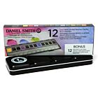Daniel Smith 12 Colors of Inspiration HAND POURED Watercolor Half Pan Set in a Metal Box