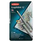 Derwent Graphitint Potloden Blik of 12 Assorted   