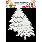 Dutch Doobadoo Card Art Kerstbomen 2 set A5 