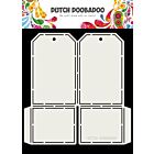 Dutch Doobadoo Card art label 148x155mm 