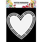 Dutch Doobadoo Shape Art Love - hart 470.784.083