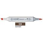 E49 Copic Sketch Marker Dark Bark