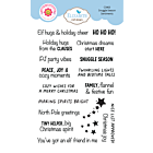 ECD Cute & Whimsical Snuggle Season Stamps Snuggle Season Sentiments