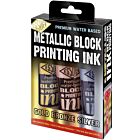 Essdee Metallic Block Printing Ink Set (3pcs) (LPI/A3M)
