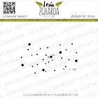 Lesia Zgharda Design photopolymer Stamp "Twinkling stars"