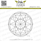 Lesia Zgharda Design photopolymer Stamp Geometric Rosette 6x6